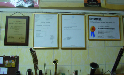 Certyfikaty Tomasza Piątkowskiego